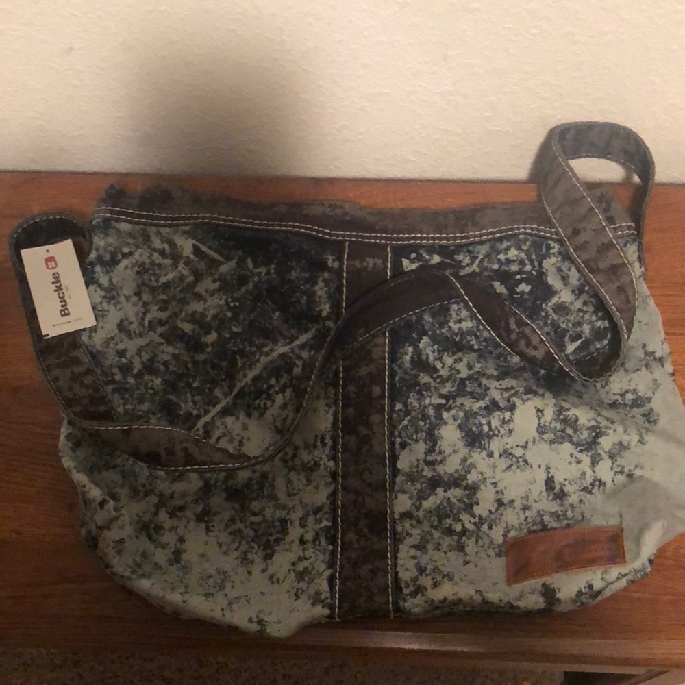 Buckle cross body bag
